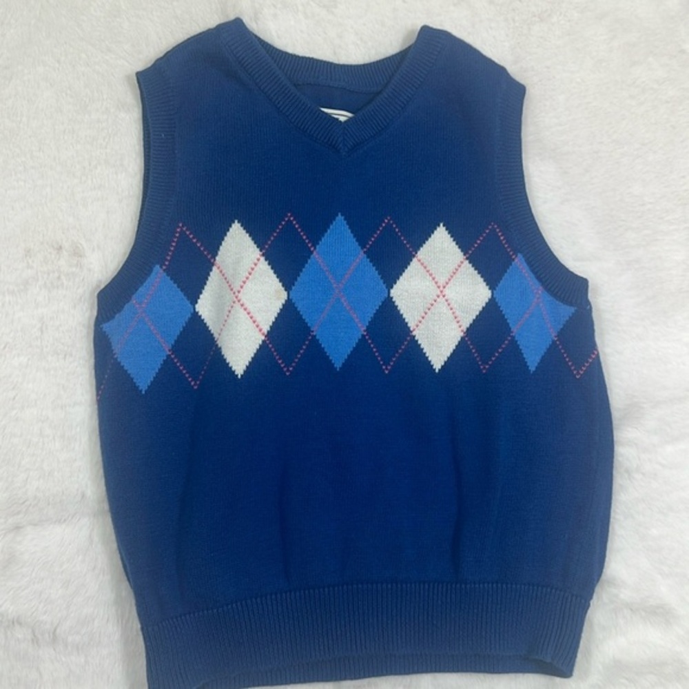 Children's‎ Place sweater vest, blue, size 18-24 months, USED